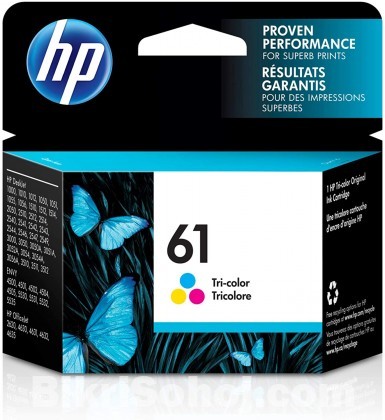 HP 61 Tri-color Original Ink Cartridge (CH562WA)